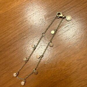 J. Crew Rose Gold Charm Bracelet